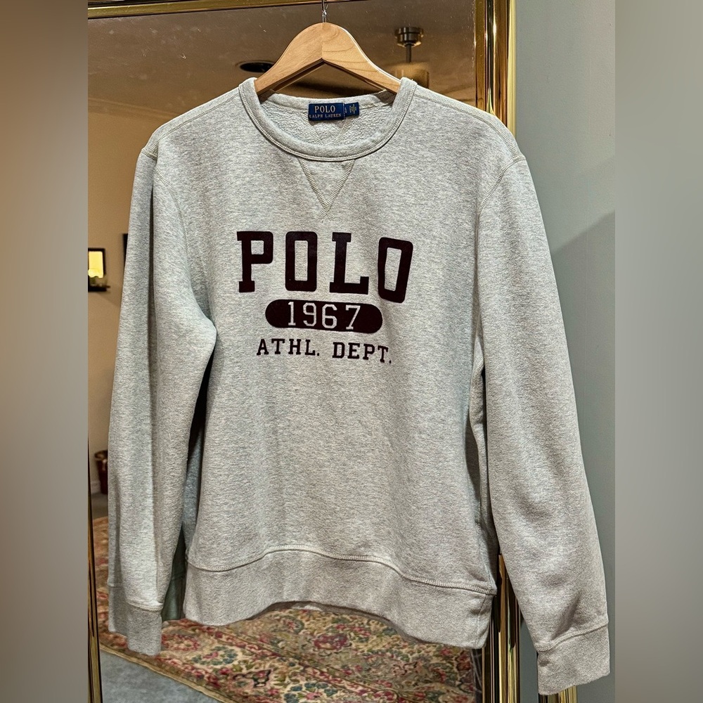Ralph Lauren Gray Crewneck Sweater